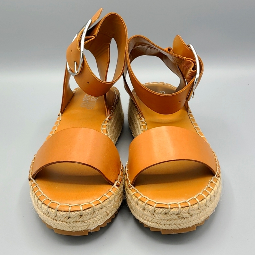 Franco Sarto Tan Espadrille Sandals
